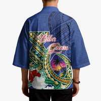 Guam Chamorro Kimono Tribal Latte Stone and Seal Artwork Polynesian Patterns LT03 - Polynesian Pride