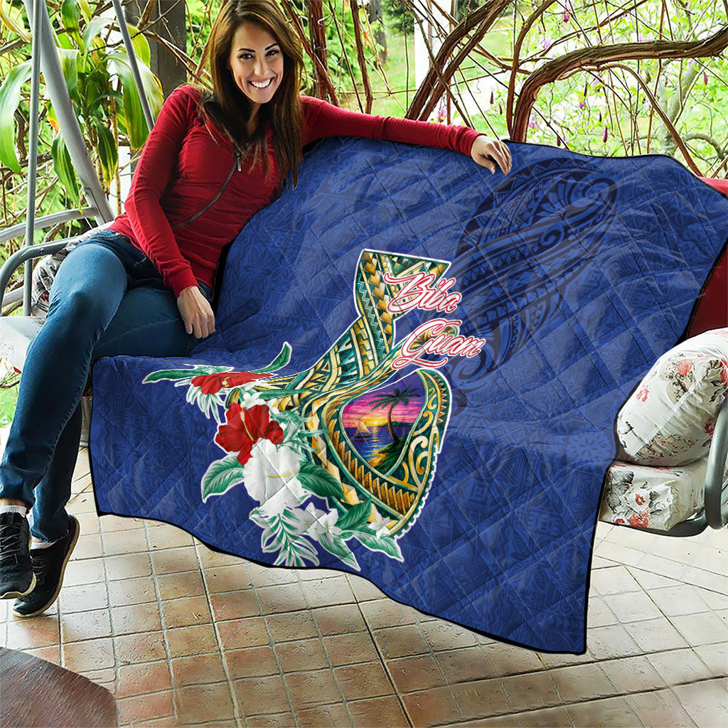 Guam Chamorro Quilt Tribal Latte Stone and Seal Artwork Polynesian Patterns LT03 - Polynesian Pride
