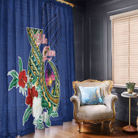 Guam Chamorro Window Curtain Tribal Latte Stone and Seal Artwork Polynesian Patterns LT03 - Polynesian Pride