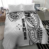 Samoa 685 Art Traditional Tattoo Pattern Bedding Set White Color