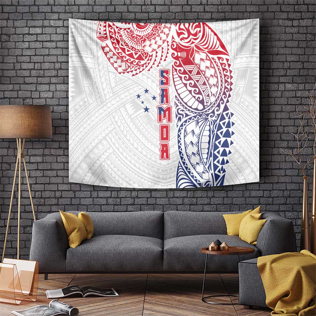 Samoa 685 Art Traditional Tattoo Pattern Tapestry Gradient Color