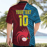 Custom Bintangor Goroka Lahanis Rugby Hawaiian Shirt Papua New Guinea Polynesian Tattoo LT03 - Polynesian Pride