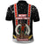 Vanuatu Christmas Polo Shirt Polynesian Tribal Snow Style LT03 - Polynesian Pride