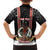 Personalised Vanuatu Christmas Kid Hawaiian Shirt Polynesian Tribal Snow Style LT03 - Polynesian Pride