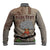 Aloha Volcano Custom Baseball Jacket Mix Hawaiian Kakau Tribal LT03 - Polynesian Pride