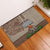 Aloha Volcano Custom Rubber Doormat Mix Hawaiian Kakau Tribal LT03 Beige - Polynesian Pride