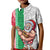 Custom Hawaii Mele Kalikimaka Kid Polo Shirt Santa Playing Ukele Mix Kakau Pattern Xmas Style LT03 Kid Red - Polynesian Pride