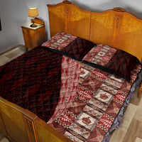 Tonga Fonulei and Ngatu Pattern Quilt Bed Set LT03 - Polynesian Pride