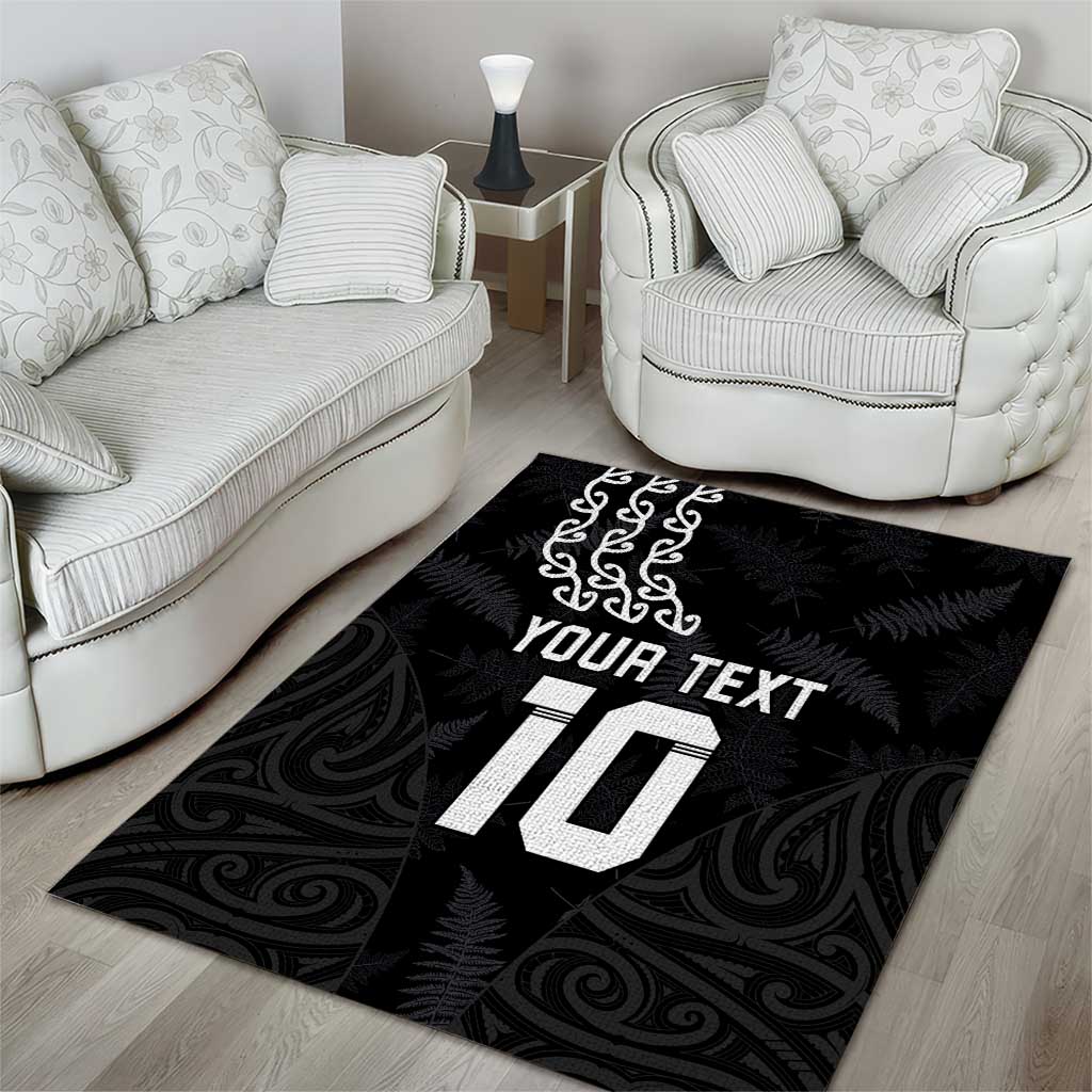 New Zealand Rugby Custom Area Rug The Champions Aotearoa