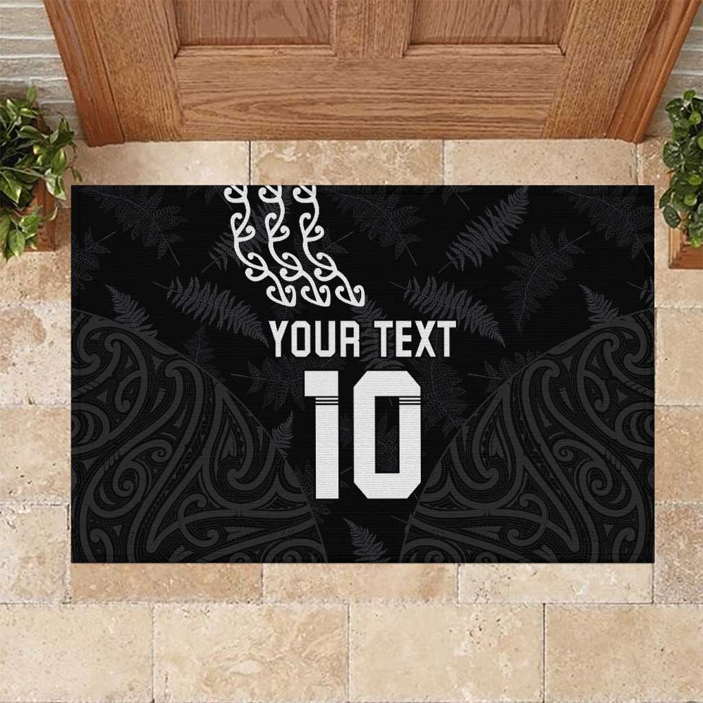New Zealand Rugby Custom Rubber Doormat The Champions Aotearoa
