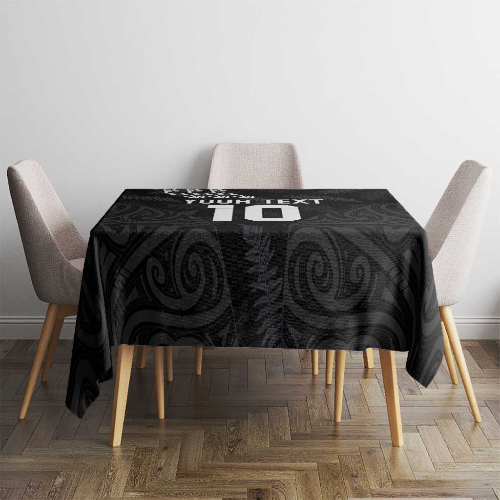New Zealand Rugby Custom Tablecloth The Champions Aotearoa