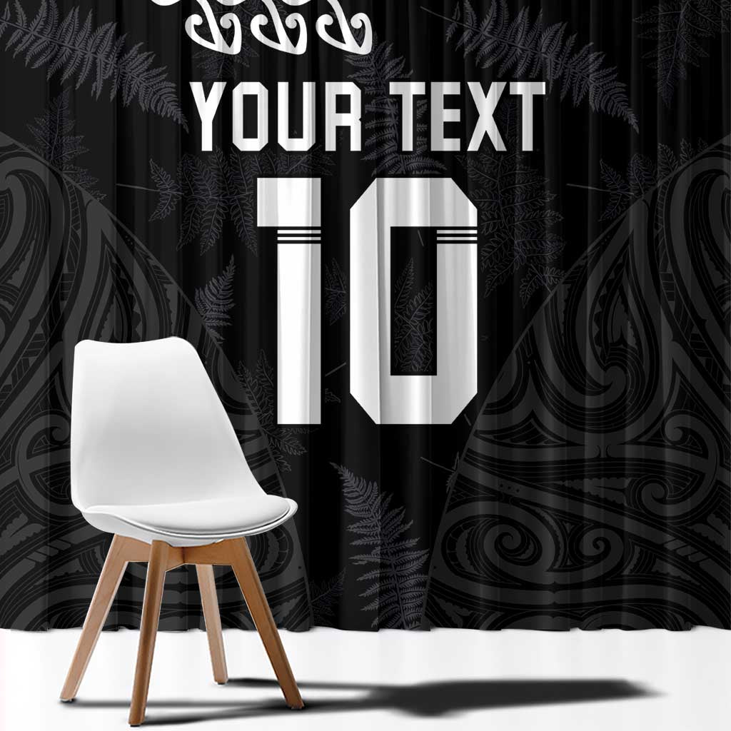 New Zealand Rugby Custom Window Curtain The Champions Aotearoa