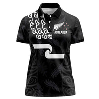 New Zealand Rugby Custom Women Polo Shirt The Champions Aotearoa