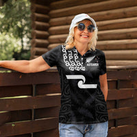 New Zealand Rugby Custom Women Polo Shirt The Champions Aotearoa