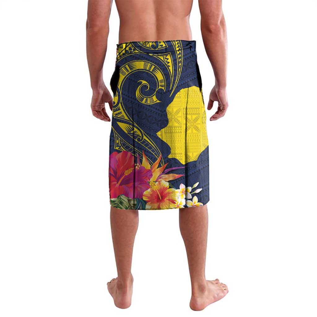 Niue Independence Day Lavalava Hiapo Pattern Hibiscus Plumeria and Uga
