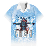 New Zealand Sky Diving Family Matching Mermaid Dress and Hawaiian Shirt Lets Get High