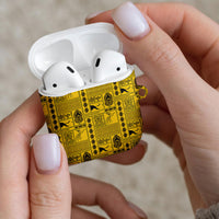 Papua New Guinea Heritage Motif AirPods Case Yellow Version LT05 - Polynesian Pride