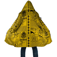 Papua New Guinea Heritage Motif Cloak Yellow Version LT05 Unisex Yellow - Polynesian Pride