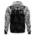 Custom New Zealand Fern Women Rugby Hoodie Maori Pattern