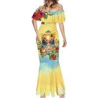 Aloha Hawaii Turtle Mermaid Dress Retro Style - Polynesian Pride