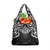 New Zealand Aotearoa Grocery Bag Maori Manta Ray Moko Black - Polynesian Pride