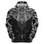 New Zealand Aotearoa Hoodie Maori Manta Ray Moko Black - Polynesian Pride
