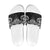 New Zealand Aotearoa Slide Sandals Maori Manta Ray Moko Black - Polynesian Pride
