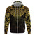 New Zealand Aotearoa Hoodie Maori Manta Ray Moko Gold - Polynesian Pride