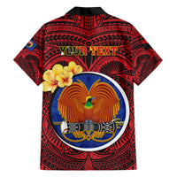 Personalized Papua New Guinea Gulf Province Kid Hawaiian Shirt Mix Coat Of Arms Polynesian Pattern LT05 - Polynesian Pride