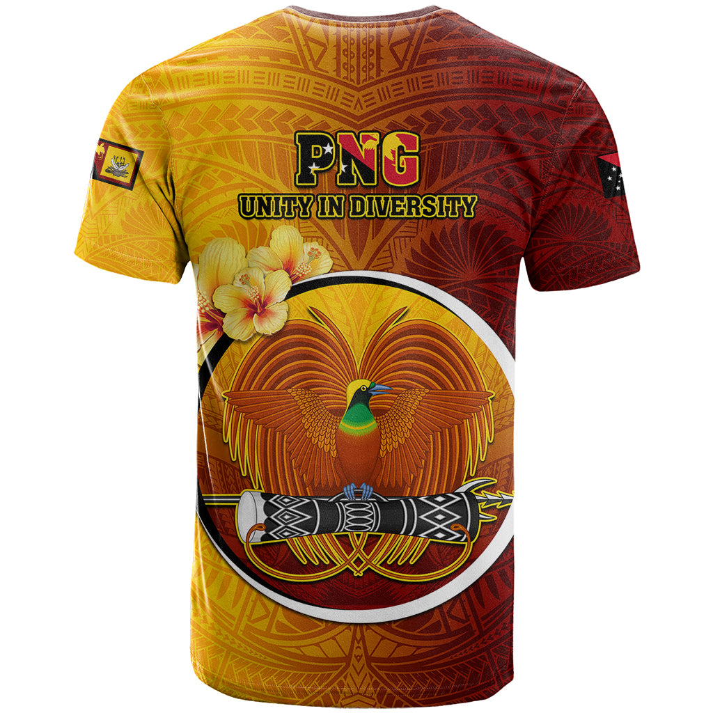 Papua New Guinea Western Province T Shirt Mix Coat Of Arms Polynesian Pattern LT05 - Polynesian Pride