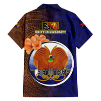 Papua New Guinea Manus Province Family Matching Summer Maxi Dress and Hawaiian Shirt Mix Coat Of Arms Polynesian Pattern LT05 - Polynesian Pride