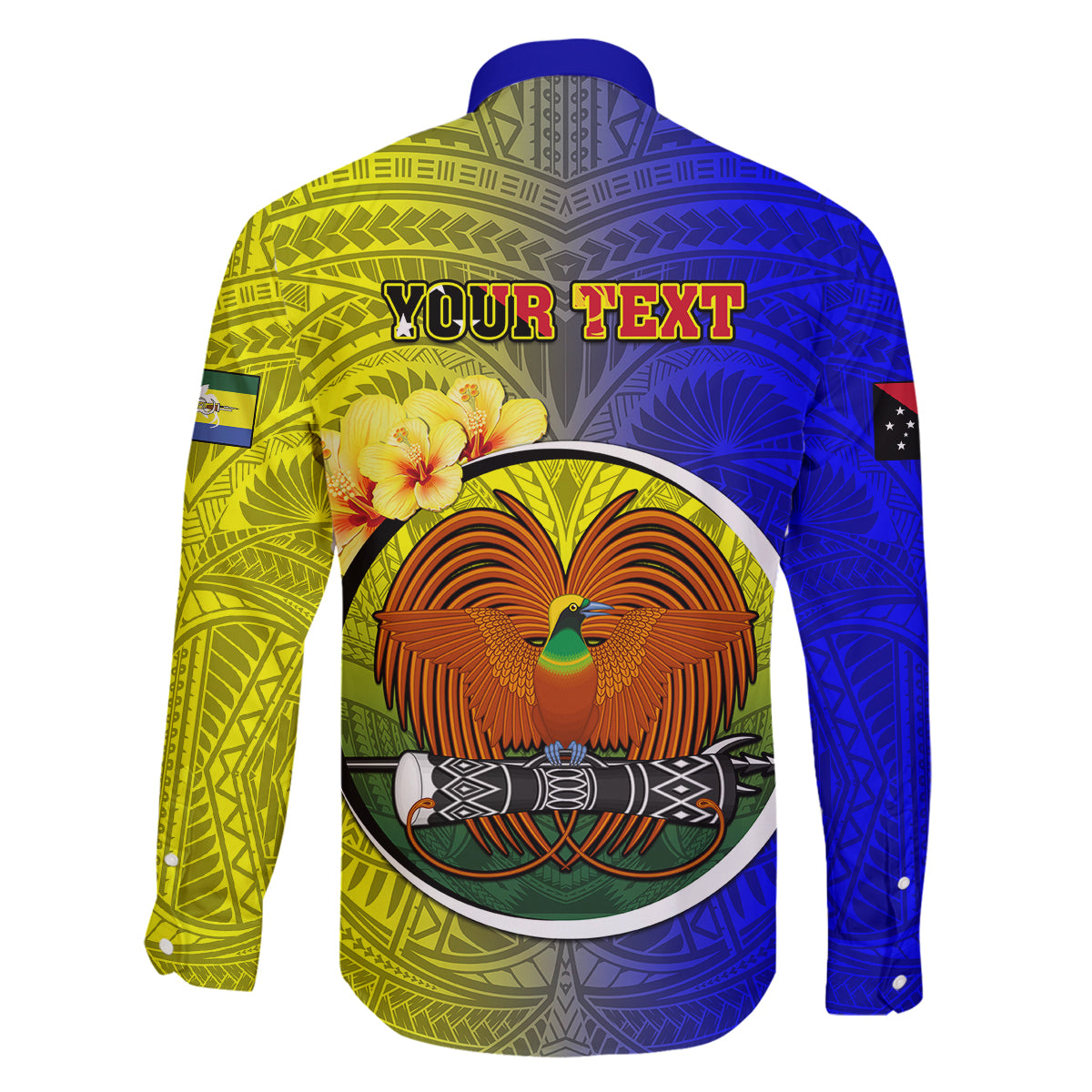 Personalized Papua New Guinea Morobe Province Family Matching Mermaid Dress and Hawaiian Shirt Mix Coat Of Arms Polynesian Pattern LT05 - Polynesian Pride