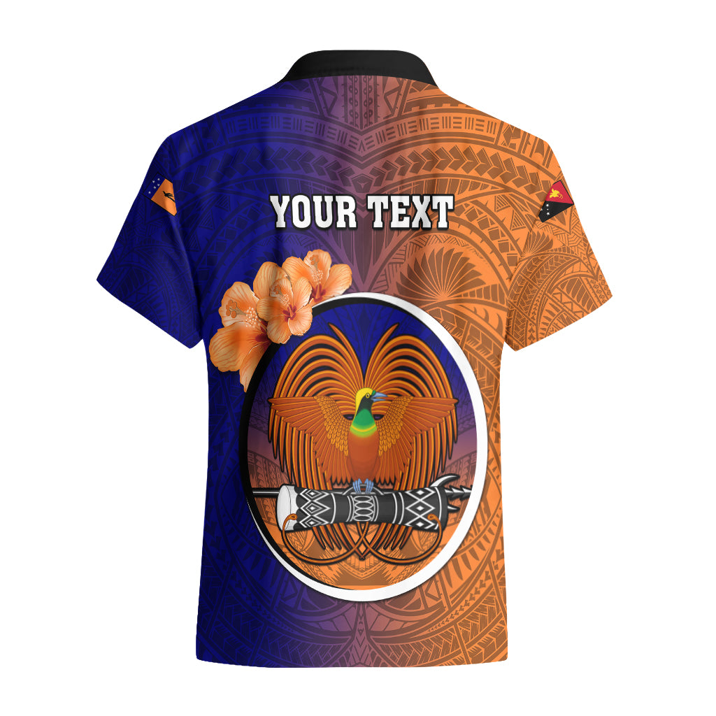 Personalized Papua New Guinea New Ireland Province Hawaiian Shirt Mix Coat Of Arms Polynesian Pattern LT05 - Polynesian Pride