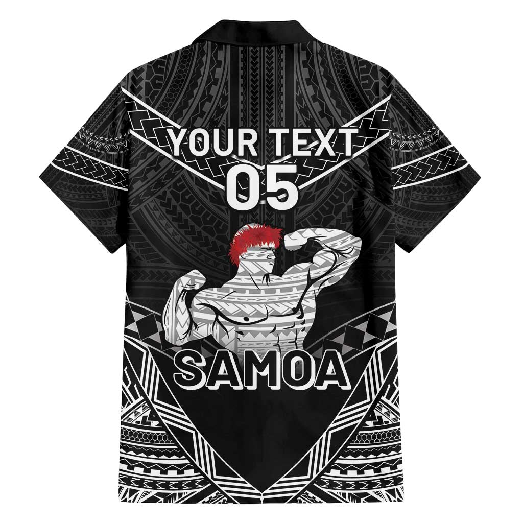 Custom Samoa Wrestling Family Matching Summer Maxi Dress and Hawaiian Shirt Samoan Wrestler Ulafala Style