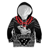 Custom Samoa Wrestling Kid Hoodie Samoan Wrestler Ulafala Style