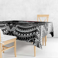 Samoa Wrestling Tablecloth Samoan Wrestler Ulafala Style