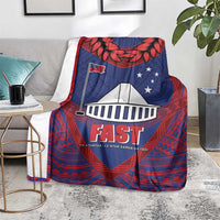 FAST Party Samoa Blanket Samoan Coat Of Arms Ulafala Style