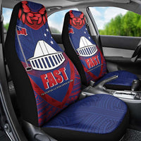 FAST Party Samoa Car Seat Cover Samoan Coat Of Arms Ulafala Style