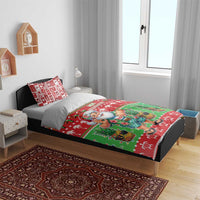 Mele Kalikimaka Hawaii Christmas Bedding Set Funny Santa 67 Gen Alpha Slang LT05 - Polynesian Pride