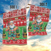 Mele Kalikimaka Hawaii Christmas Garden Flag Funny Santa 67 Gen Alpha Slang LT05 - Polynesian Pride