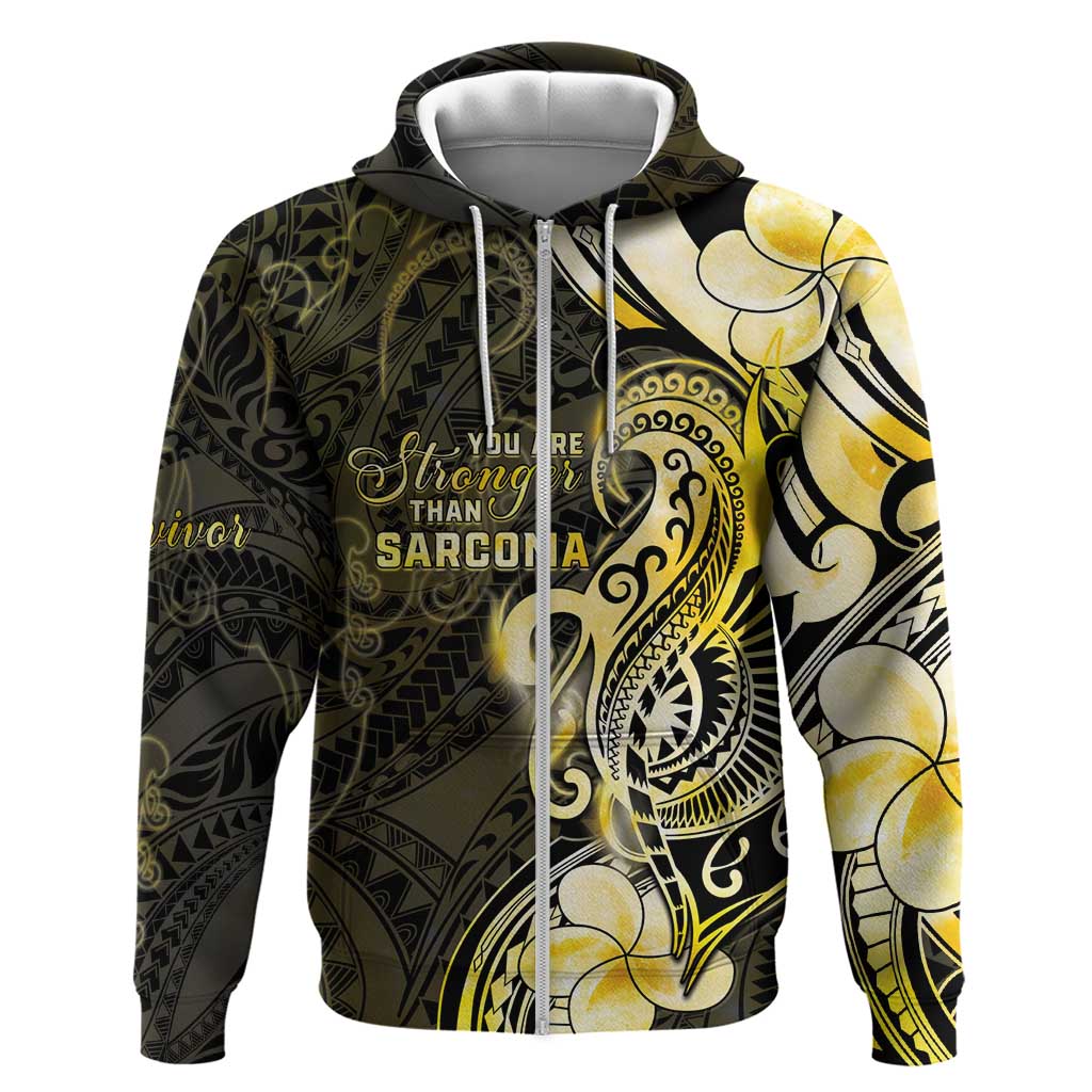 Sarcoma Awareness Hoodie You Are Stronger Than Sarcoma