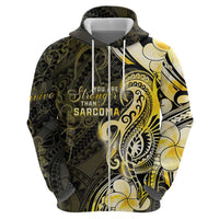 Sarcoma Awareness Hoodie You Are Stronger Than Sarcoma