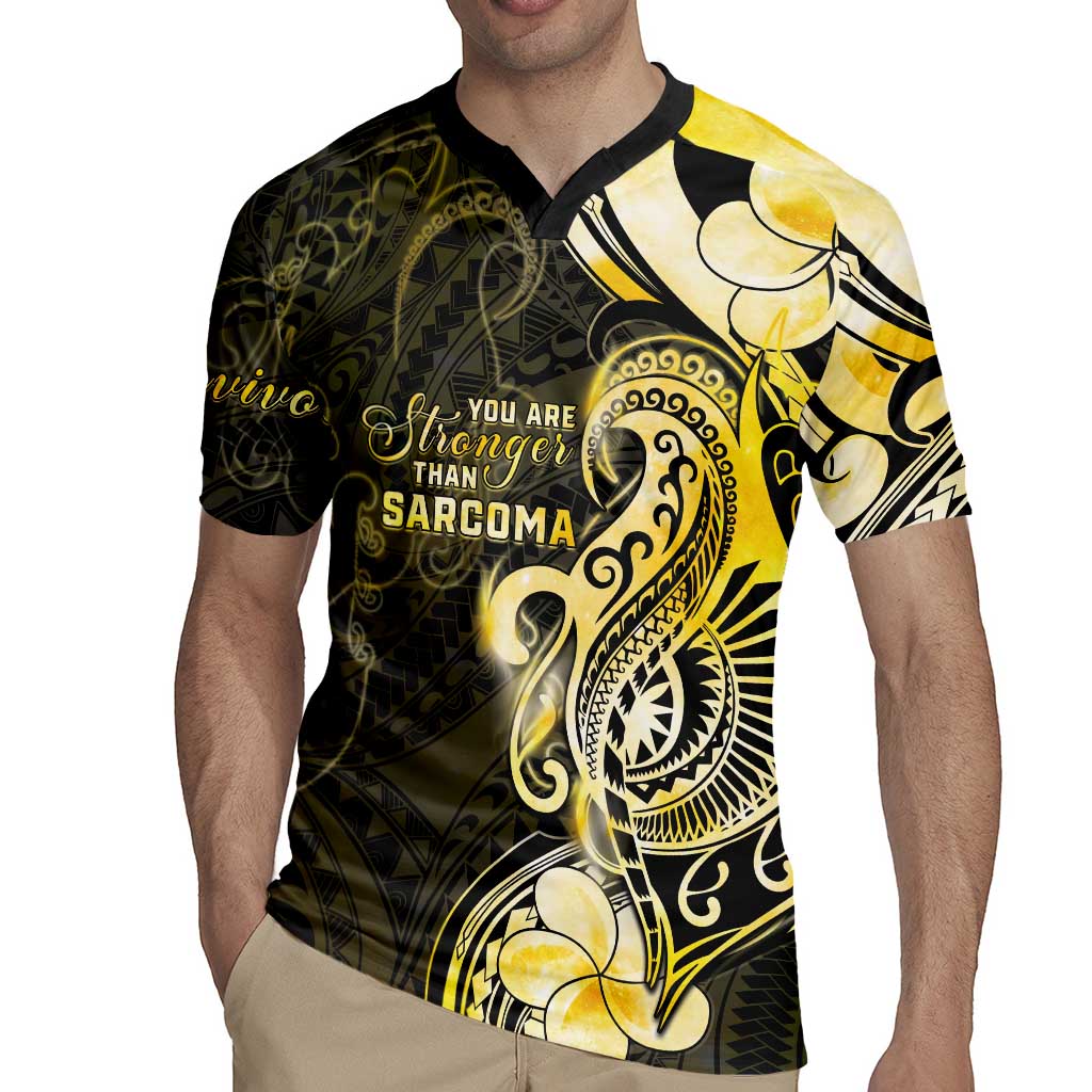Sarcoma Awareness Rugby Jersey You Are Stronger Than Sarcoma