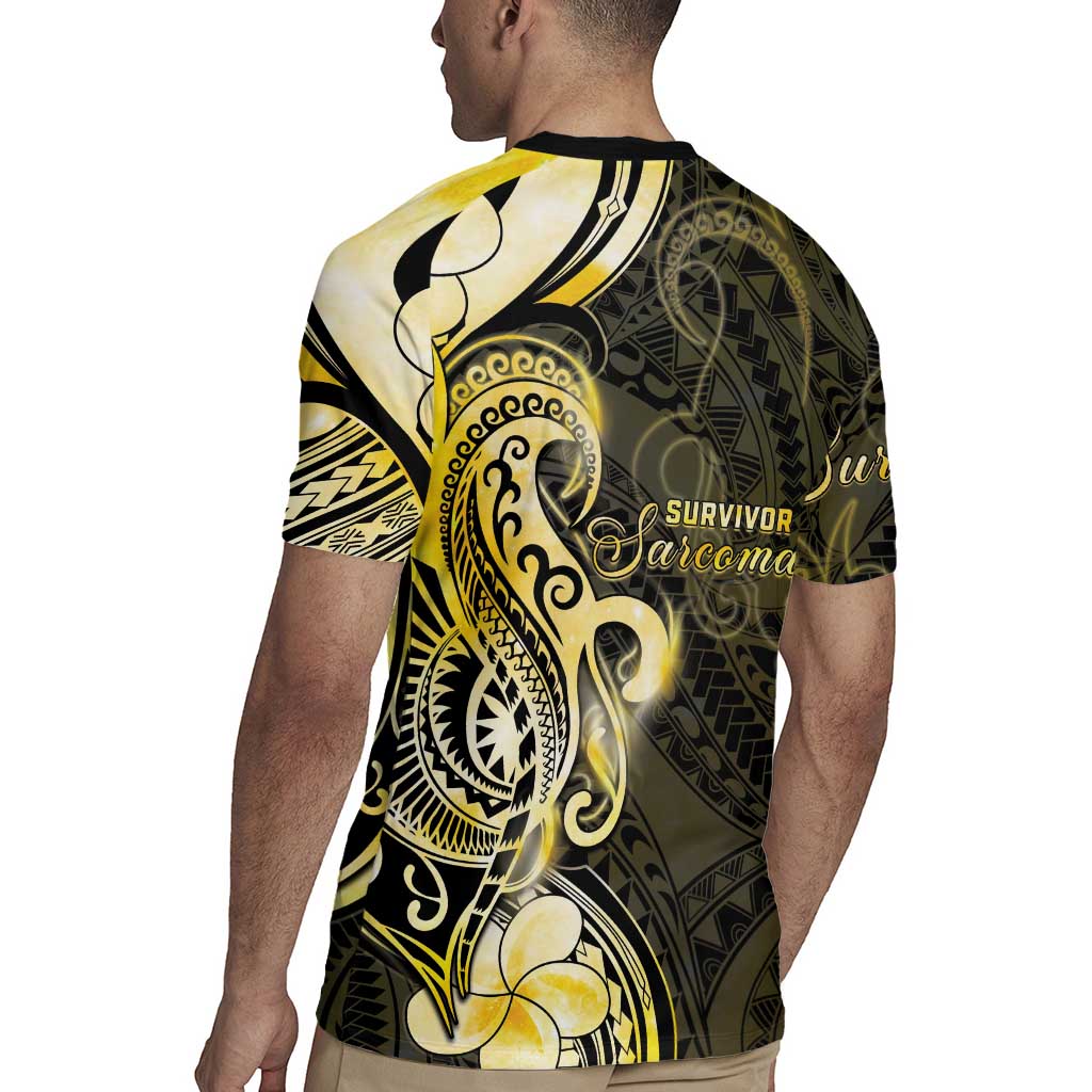 Sarcoma Awareness Rugby Jersey You Are Stronger Than Sarcoma