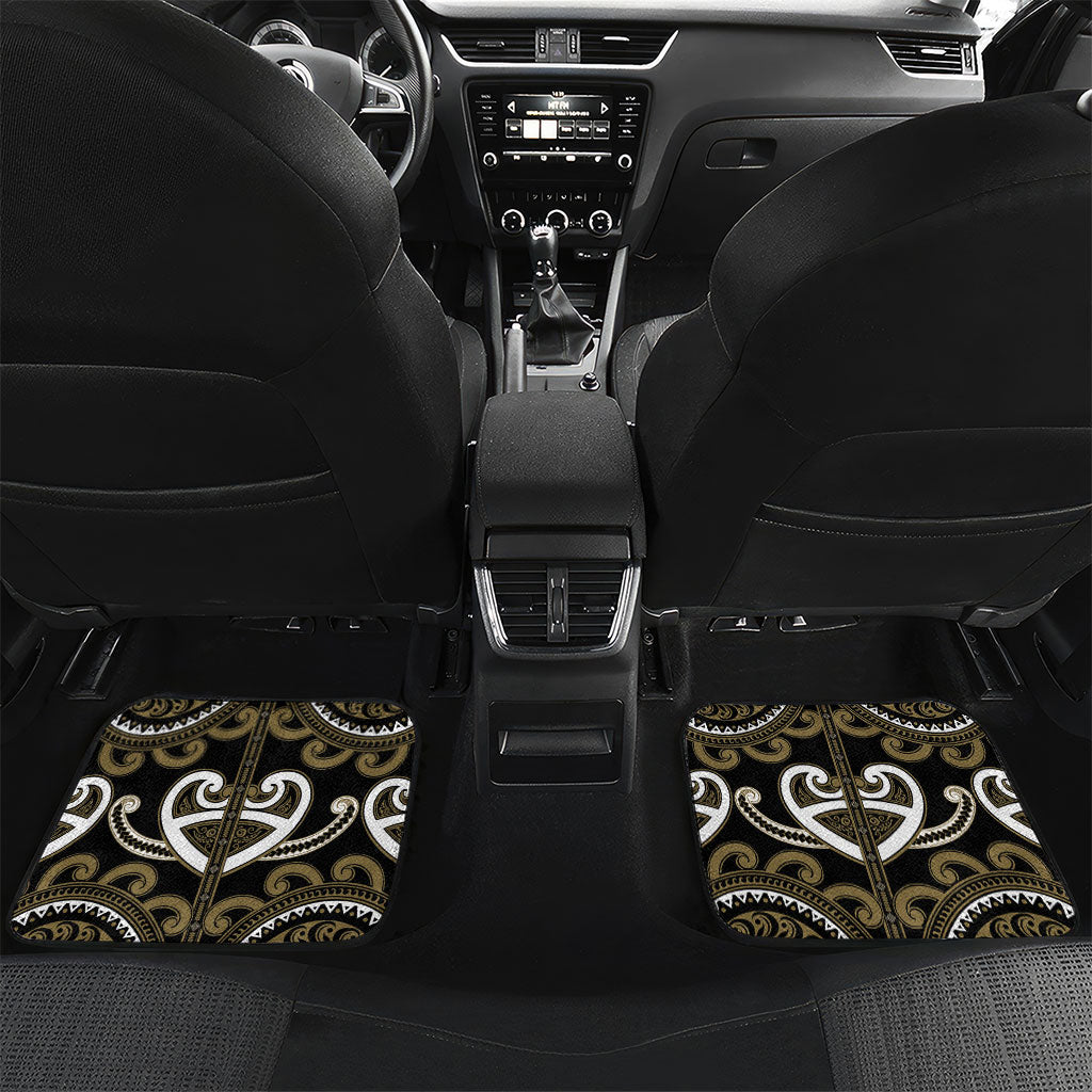 Custom Aotearoa Waikato Tainui Car Mats Maori Tribal Pattern