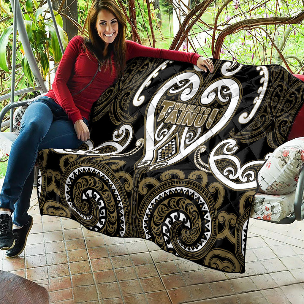 Aotearoa Waikato Tainui Quilt Maori Tribal Pattern