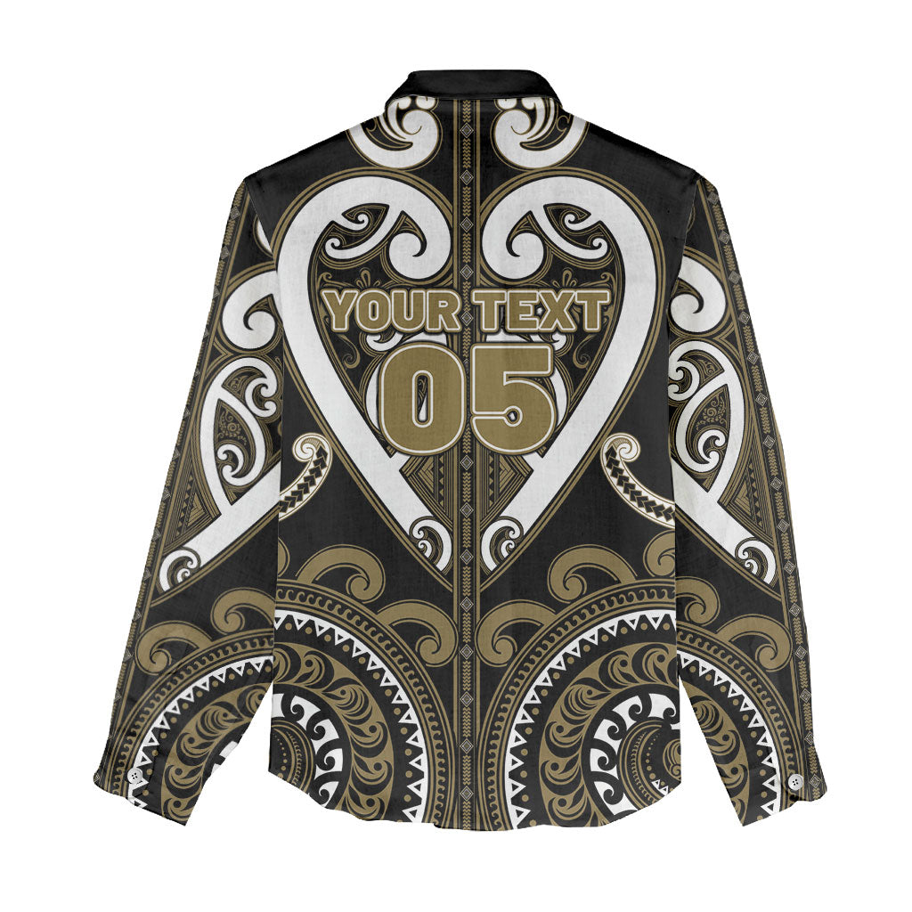 Custom Aotearoa Waikato Tainui Women Casual Shirt Maori Tribal Pattern