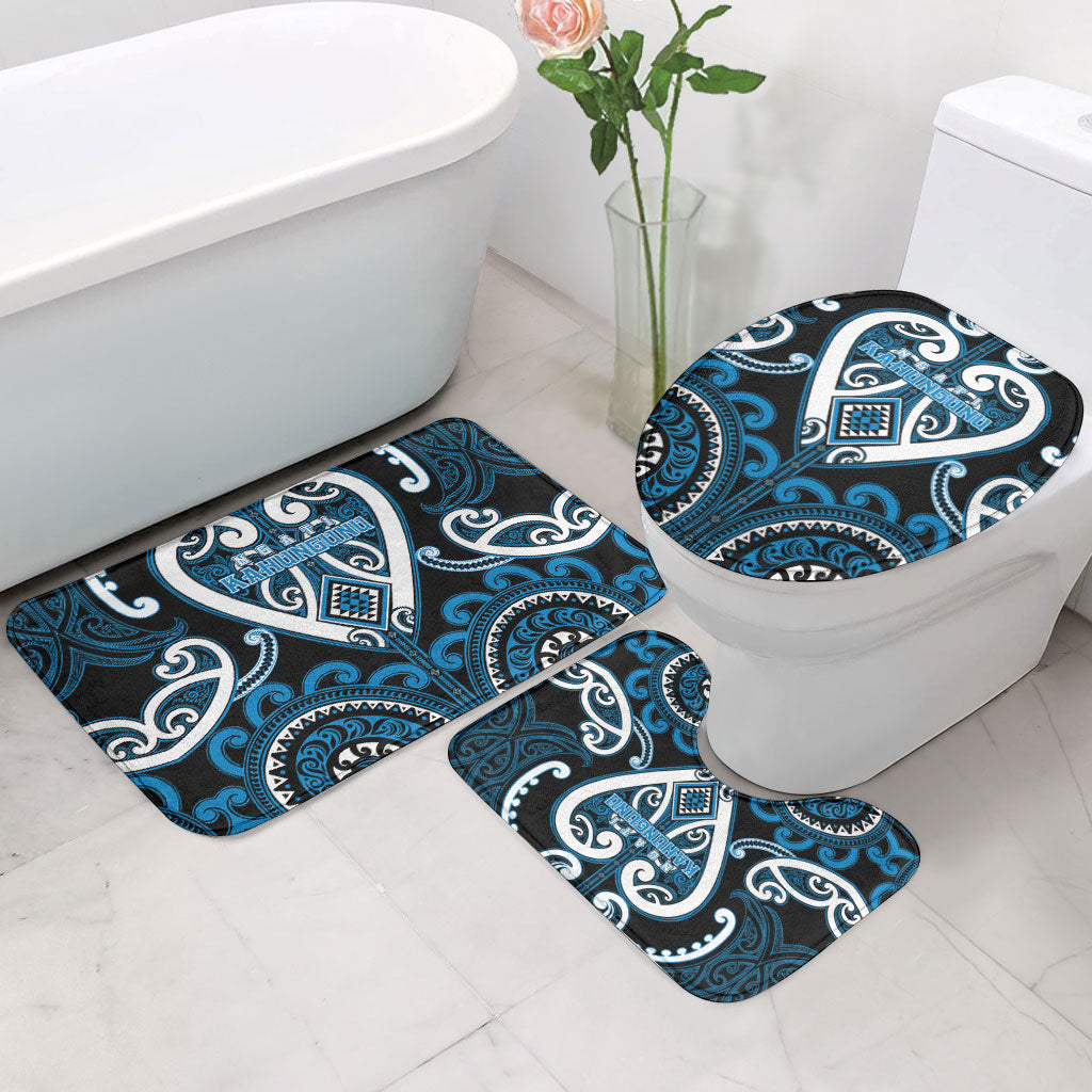 Aotearoa Ngati Kahungunu Bathroom Set Maori Tribal Pattern