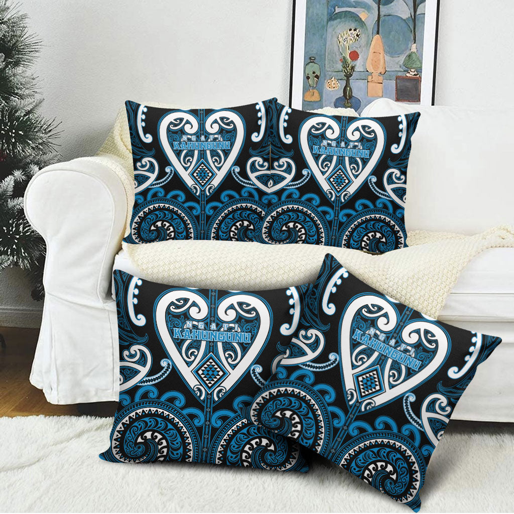 Aotearoa Ngati Kahungunu Pillow Cover Maori Tribal Pattern