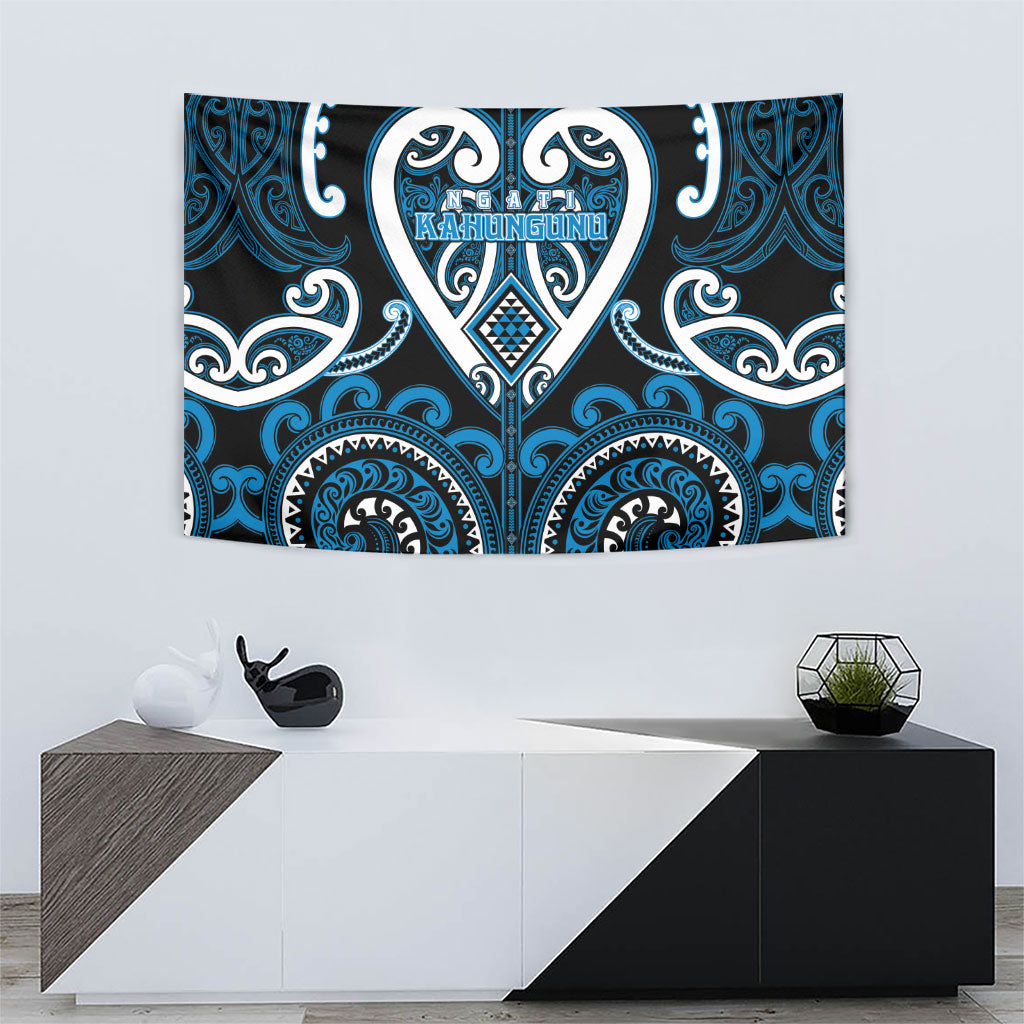 Aotearoa Ngati Kahungunu Tapestry Maori Tribal Pattern